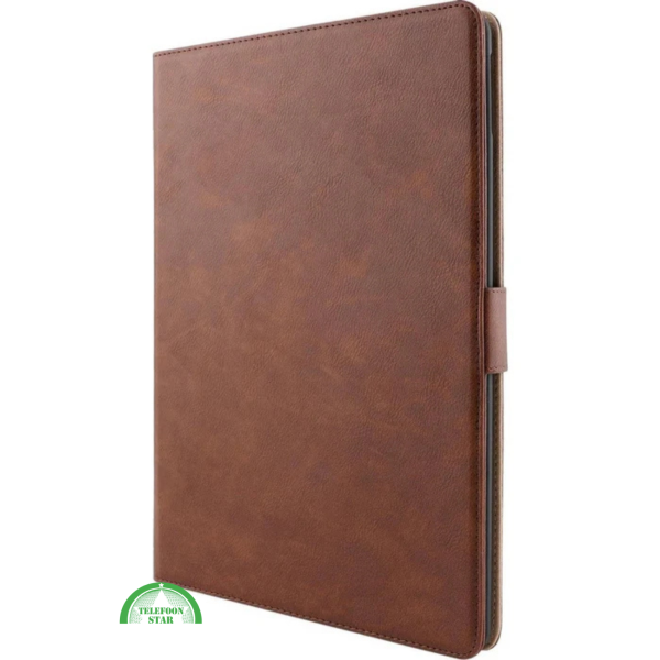 Bruine Leren Look iPad Air 5 Hoesje 10.9 (2022) &ndash; Luxe Bookcase Bescherming – foto 3