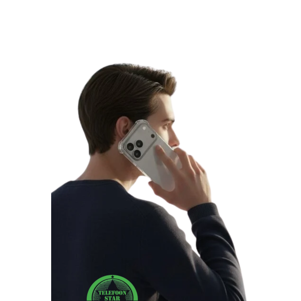  Transparant Antishock Hoesje voor iPhone 17 Pro Max&ndash; Silicone, Flexibel, Helder &amp; Extra Sterk | Telefoonstar – foto 5
