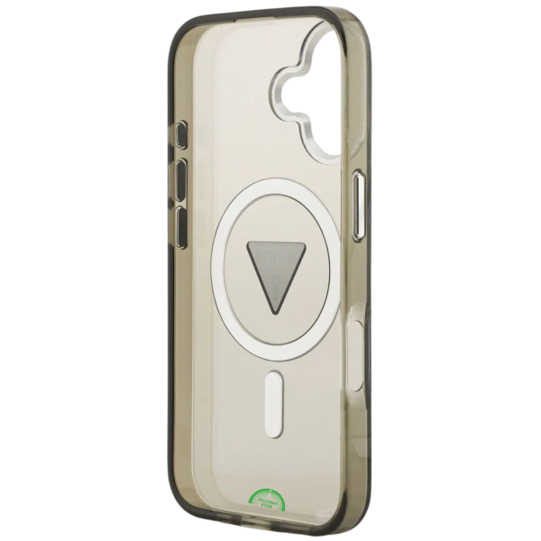 Hoesje iPhone 17 Transparant Grijs MagRing SmokeShield Case – foto 4