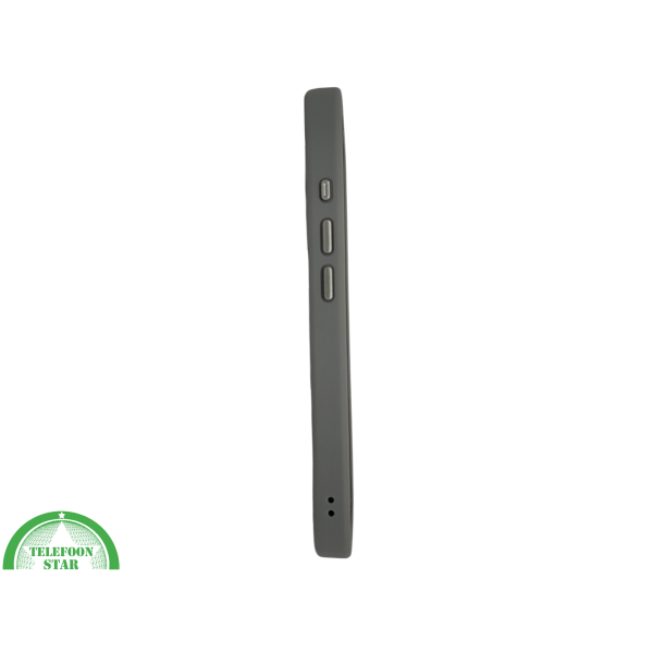 iPhone 16 hoesje grijs transparant met MagSafe ring en valbescherming – foto 5