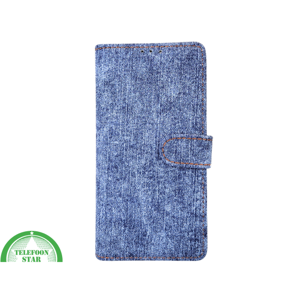 iPhone 15 Pro Max Jeans Look Hoesje &ndash; Stoere Bookcase met Pasjeshouder | Telefoonstar – foto 2