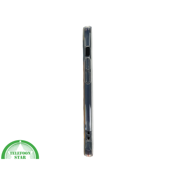 iPhone 15 Hoesje &ndash; Transparant met Zwarte Tulpenprint | Stijlvol, Nederlands &amp; Beschermend – foto 5