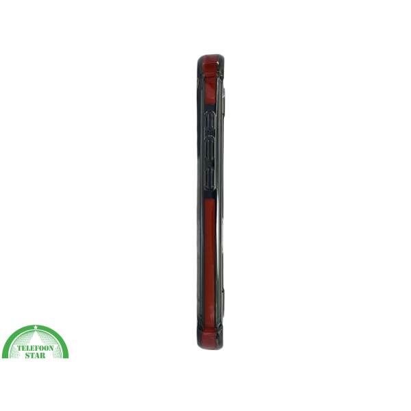 iPhone 16 Pro Rood Hoesje Met Transparante Achterkant Stevige Randbescherming – foto 5