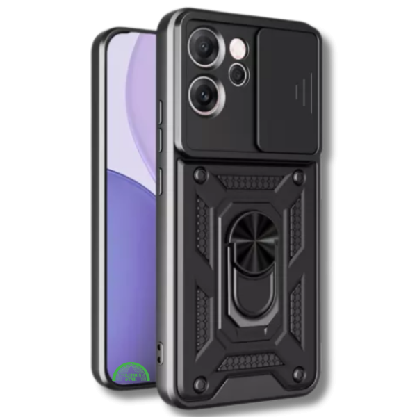 Hoesje voor Oppo Reno 14F met Camera-Slider Kickstand – foto 4