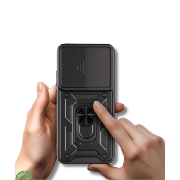 Hoesje voor Oppo Reno 14F met Camera-Slider Kickstand – foto 3