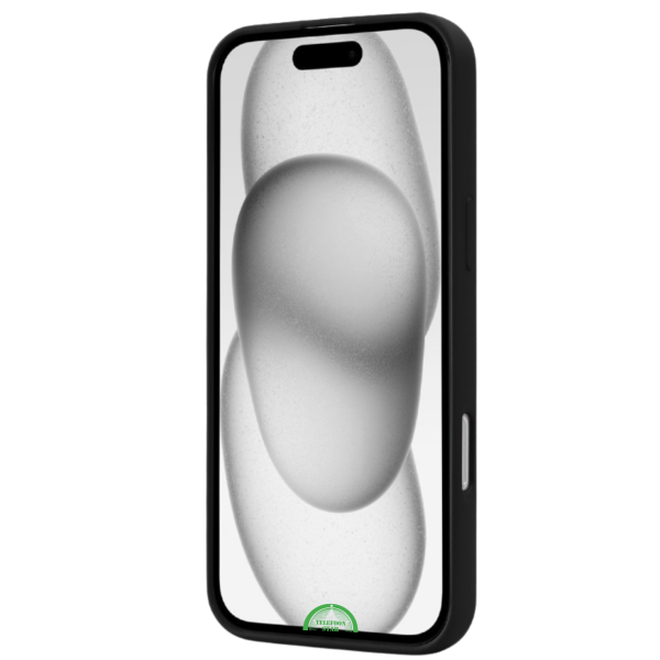 Hoesje voor iPhone 11 Zwart MagSafe, Silicone, Slank, Beschermend – foto 3