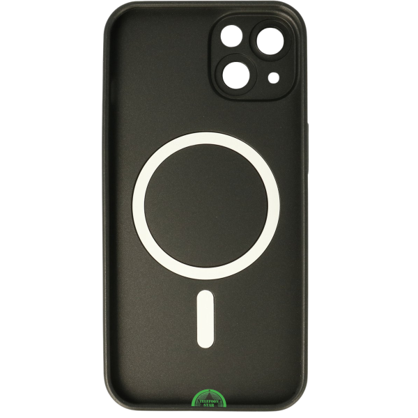 Hoesje voor iPhone 11 Zwart MagSafe, Silicone, Slank, Beschermend – foto 2
