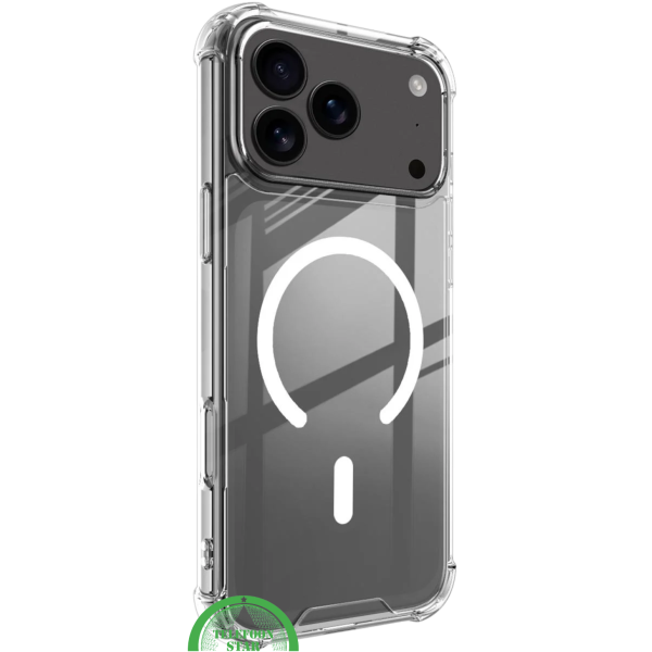 Clear case hoesje voor iPhone 17 Pro Max met MagSafe &ndash; ultra‑dun &amp; stevig, silicone, Slank en flexibel ontwerp | Telefoonstar – foto 2