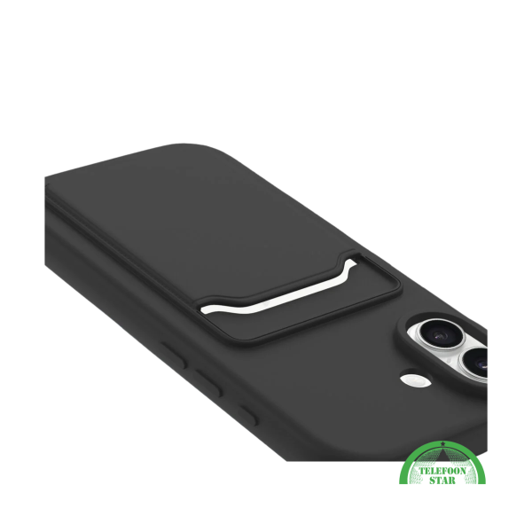 Hoesje voor iPhone 16 Plus Backcover met Pasjesvak - Extra Bescherming &amp; Extra Gemak – foto 3