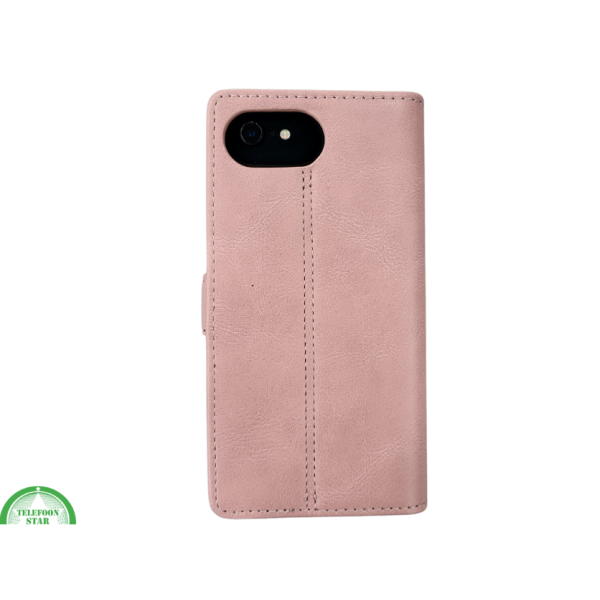 portemonnee licht Roos cover boek case iPhone 16E Nieuw model 2025 – foto 2