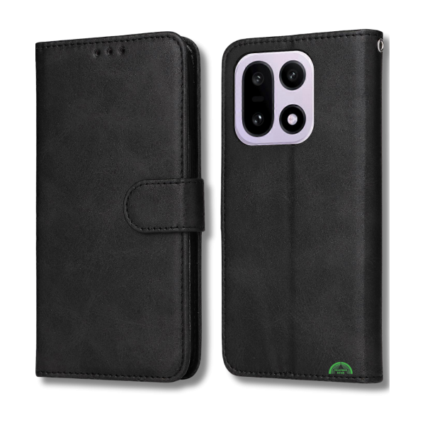 Bookcase Hoesje OnePlus 15 Zwart Magnetische klepsluiting – foto 5