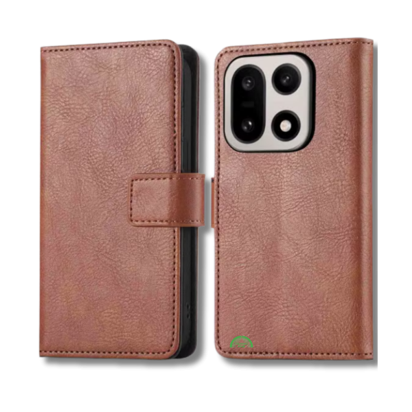 Bookcase Hoesje OnePlus 15 Bruin Magnetische klepsluiting – foto 5