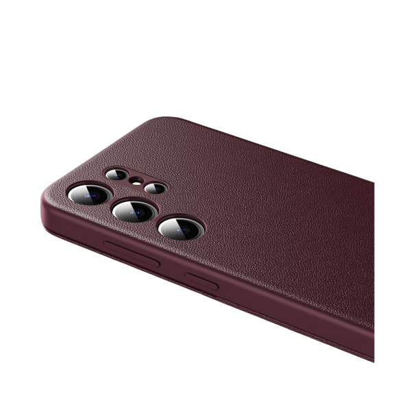Samsung Galaxy S26 Ultra Hoesje Rood Smart View Bookcase met Pasjeshouder – foto 3