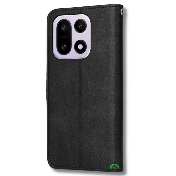 Bookcase Hoesje OnePlus 15 Zwart Magnetische klepsluiting – foto 4