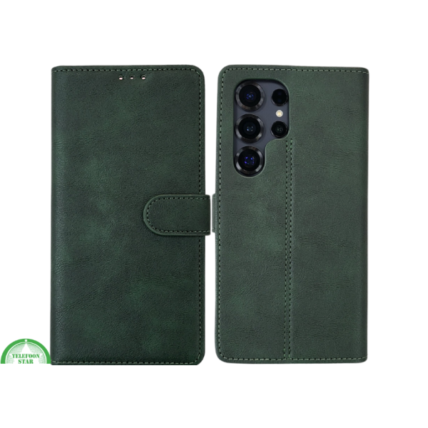 Hoesje voor Samsung Galaxy S26 Ultra Olijfgroen Boekcase – foto 7