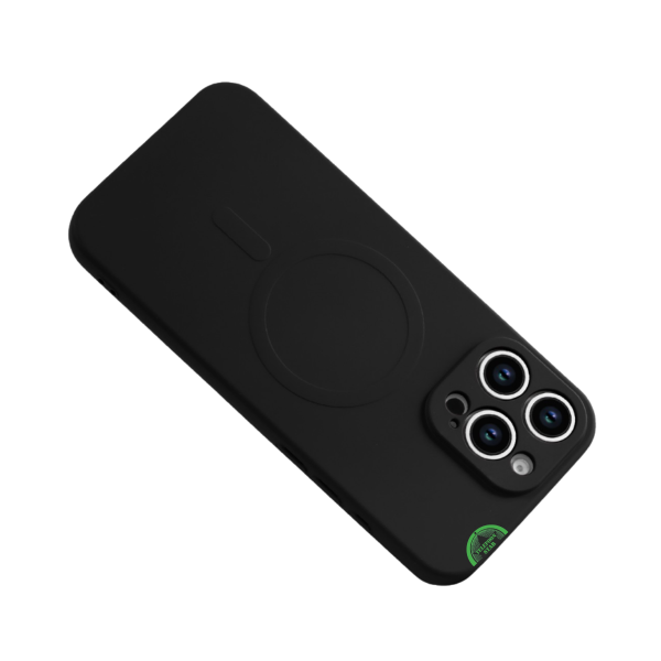 Hoesje voor iPhone 15 Pro &ndash; Zwart MagSafe, Silicone – foto 3