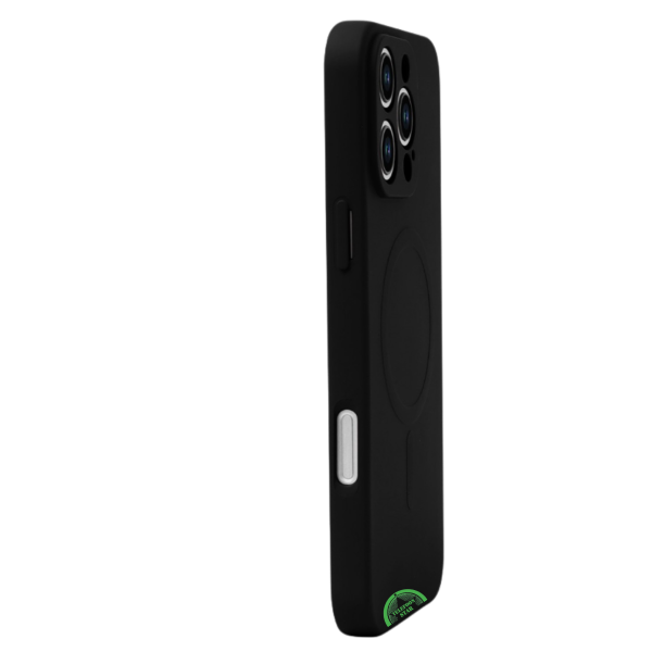 Hoesje voor iPhone 15 Pro &ndash; Zwart MagSafe, Silicone – foto 2