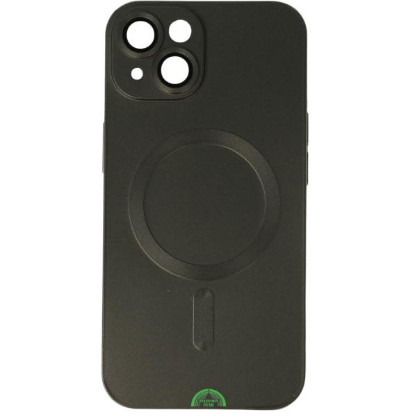 Hoesje voor iPhone 11 Zwart MagSafe, Silicone, Slank, Beschermend – foto 4
