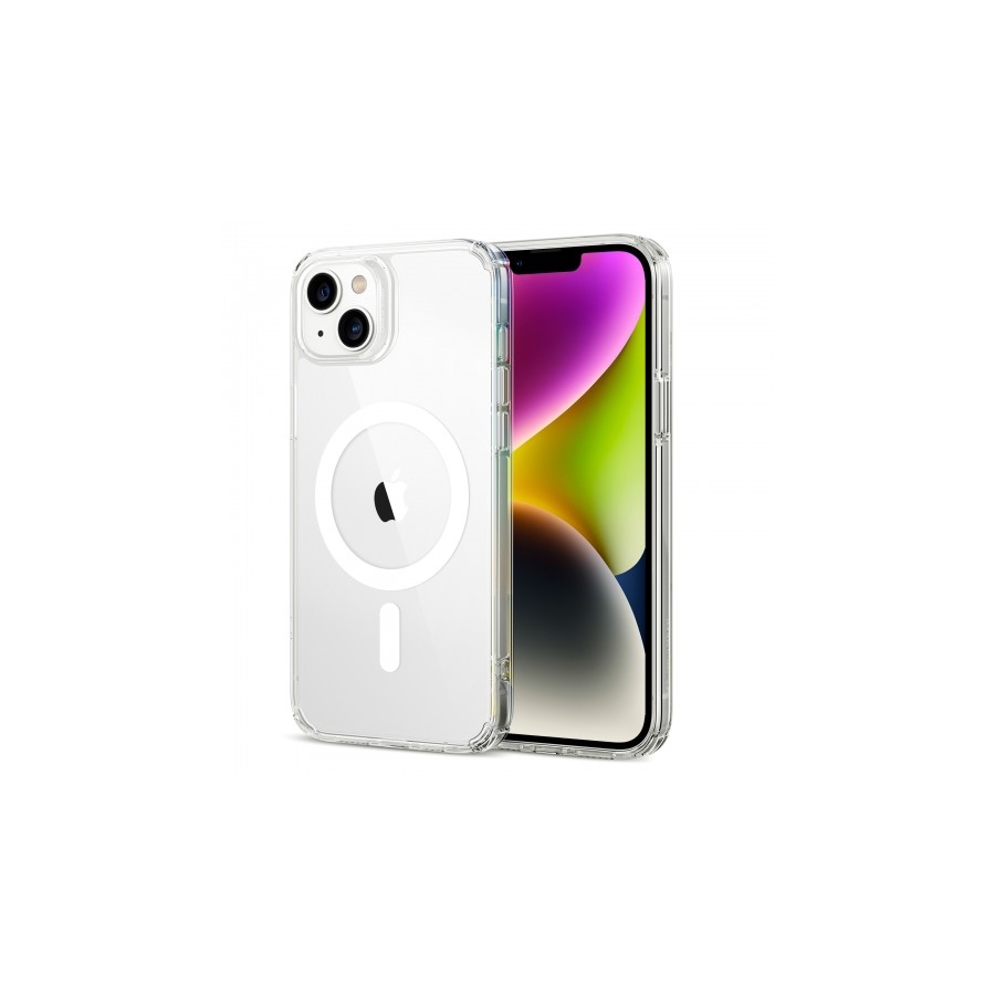 iPhone 14 HaloLock hoesje met kickstand doorzichtig