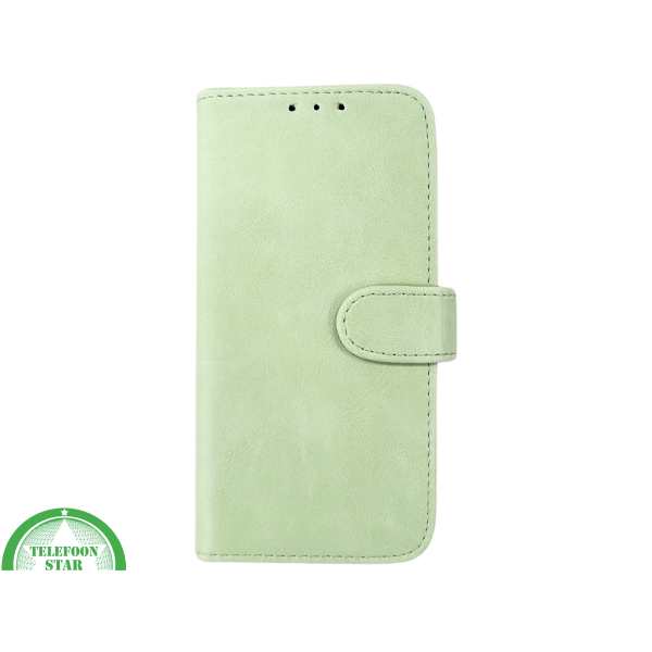 Mintgroen Bookcase Hoesje iPhone 13 en 14 Wallet Case met Magneetsluiting | &euro;14,95 – foto 2