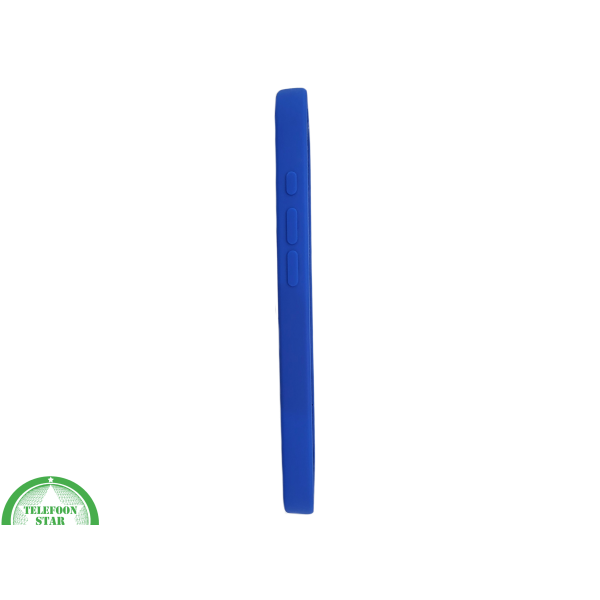 iPhone 16 Pro Blauw Hoesje Mat Design Met Verhoogde Camerabescherming – foto 5