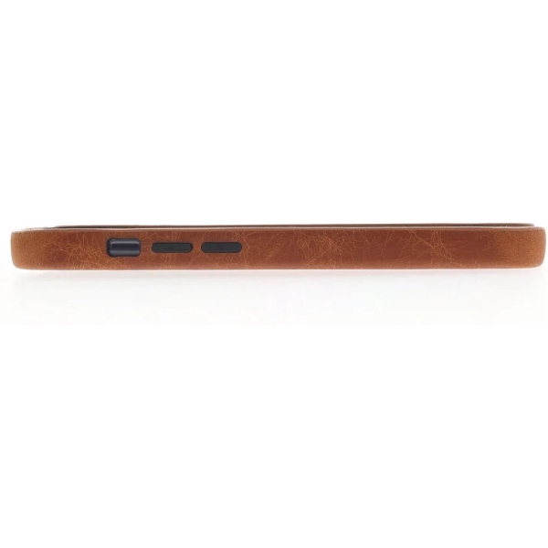 iPhone 15 Pro Max 100% Leer hoesje | Lederen Backcover | Minimalistisch | Cognac – foto 4