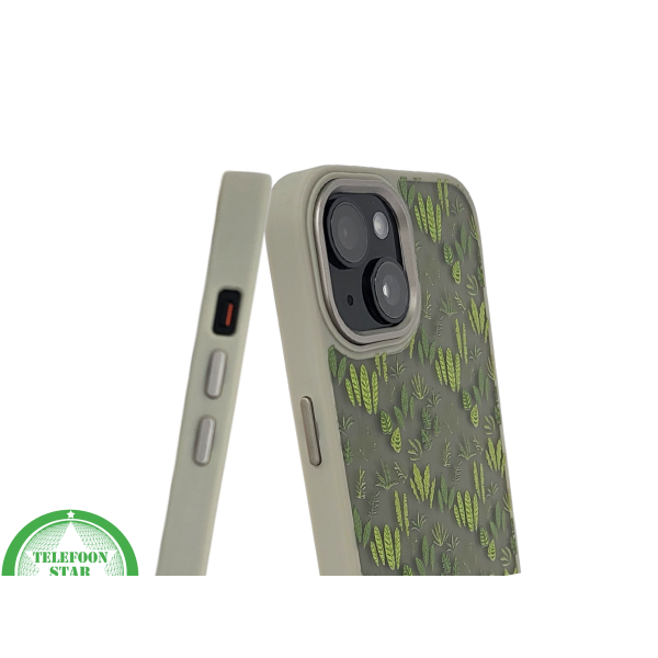 iPhone 15 Plus Hoesje Botanisch Design &ndash; Stevige Bescherming met Natuurlijke Uitstraling – foto 6