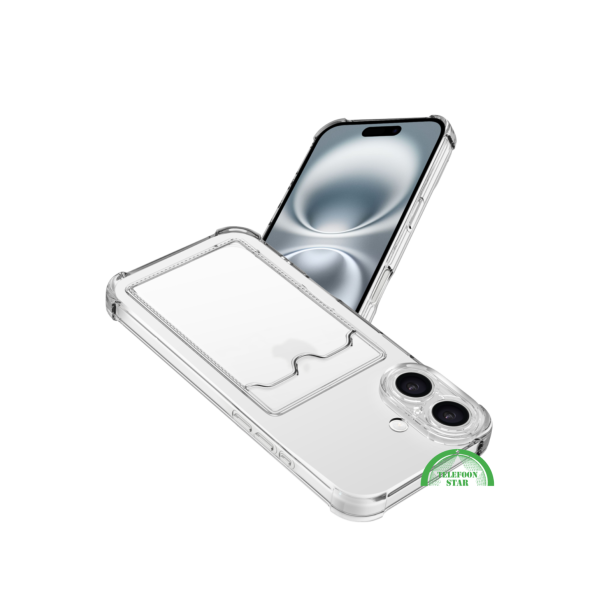 Transparant Hoesje &ndash; Geschikt voor iPhone 17 - Silicone, Geschikt voor MagSafe &ndash; Slank, Sterk en Shock proof - Telefoonstar – foto 3