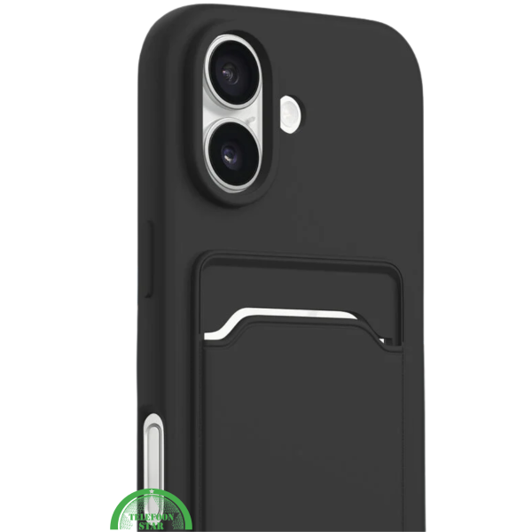 Hoesje voor iPhone 16 Plus Backcover met Pasjesvak - Extra Bescherming &amp; Extra Gemak – foto 4