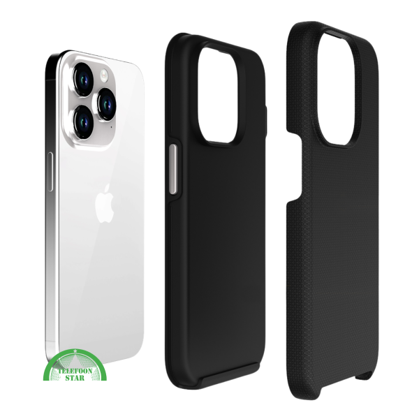 Hoesje voor iPhone 13 Pro Max Silicone Zwart Anti-Slip, Sterk, Gripvast &amp; Slank Design – foto 3