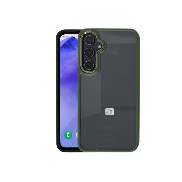 Samsung Galaxy A36 Zwart-Groen Hoesje &ndash; Schokbestendige Backcover – foto 2