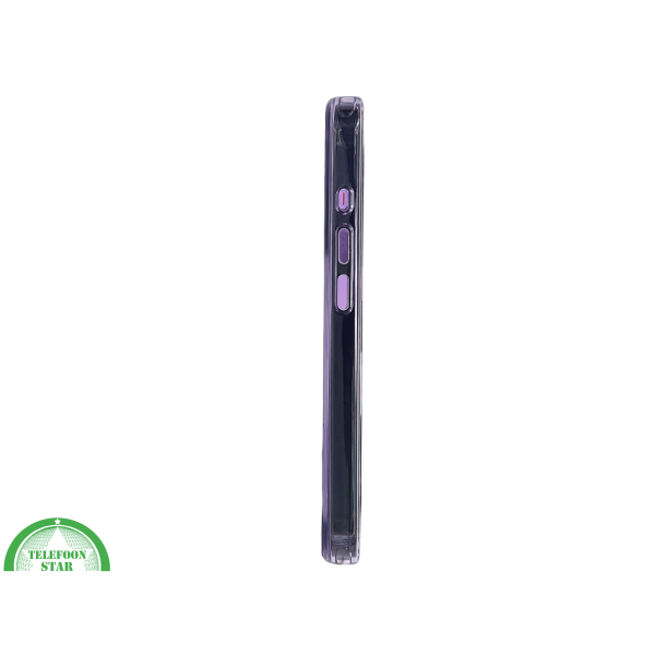 iPhone 16 Pro Max Paars Hoesje Transparante Achterkant Elegante Bescherming – foto 5