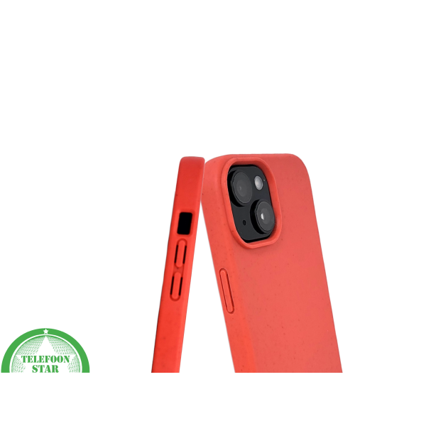 iPhone 15 Hoesje &ndash; Oranje Met Spikkeltextuur | Fel, Fris &amp; Functioneel – foto 6