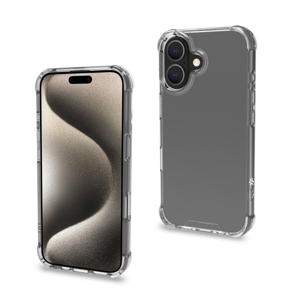 iPhone 17 hoesje transparant schokbestendig cover met extra bescherming – foto 3