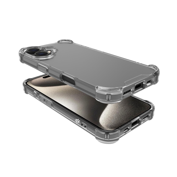iPhone 17 hoesje transparant schokbestendig cover met extra bescherming – foto 5