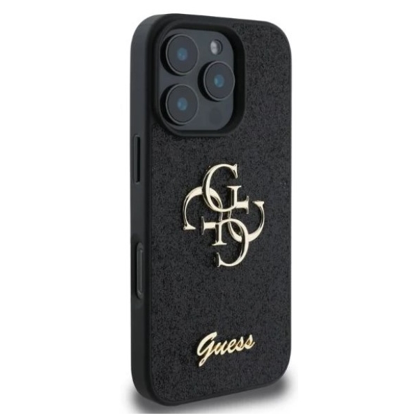 Guess Zwart Glitter Hoesje iPhone 16 Pro Max – foto 2