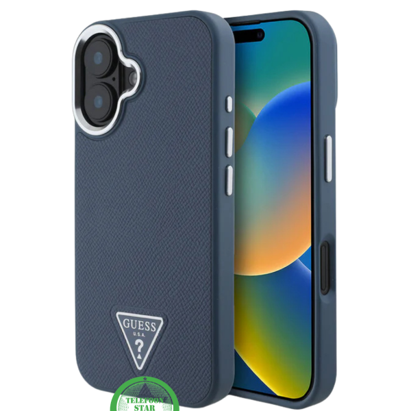 Hoesje voor iPhone 16 Donkerblauw &ndash; Stijlvolle Bescherming in Modern Design – foto 5