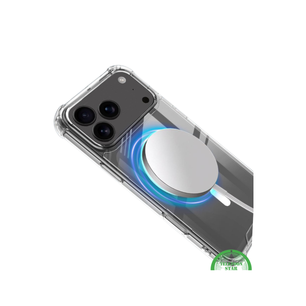 Clear case hoesje voor iPhone 17 Pro Max met MagSafe &ndash; ultra‑dun &amp; stevig, silicone, Slank en flexibel ontwerp | Telefoonstar – foto 3