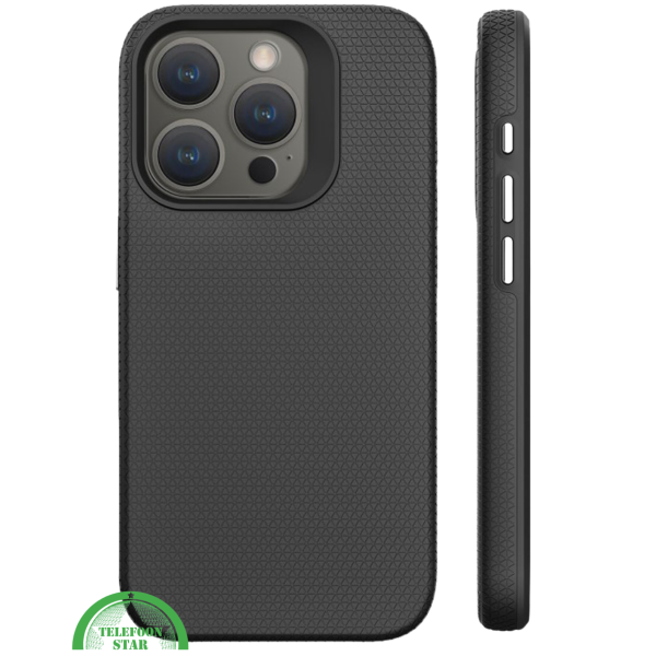 Hoesje voor iPhone 13 Pro Max Silicone Zwart Anti-Slip, Sterk, Gripvast &amp; Slank Design – foto 4