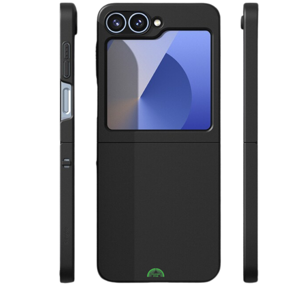 Hoesje voor Samsung Z Flip 7 FE Zwart Slank, stevig en opvouwbaar – foto 4