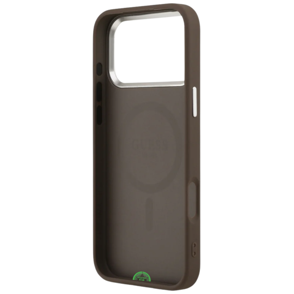 Hoesje voor iPhone 17 Pro Bruin Guess Slank, stevig en nauwkeurig – foto 2