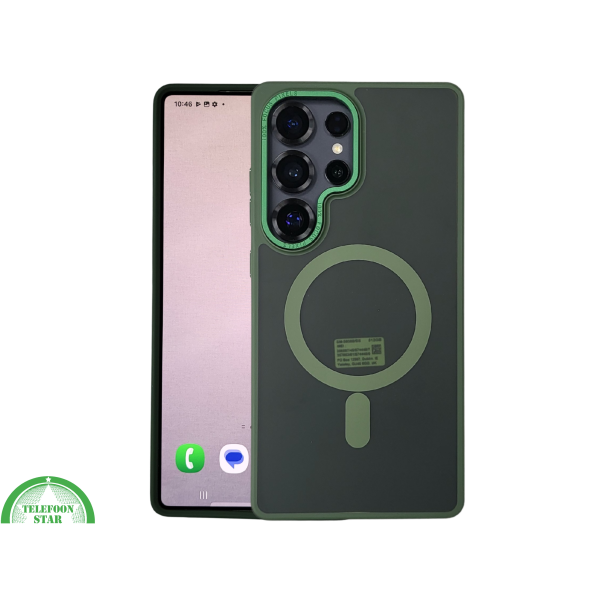 Samsung Galaxy S25 Edge Groen Hoesje Schokbestendige Backcover MagSafe – foto 2