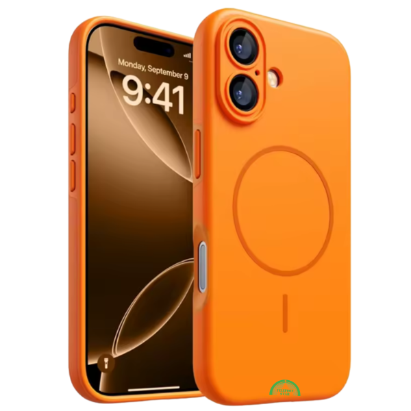 Hoesje voor iPhone 17 Oranje Slank, lichtgewicht en nauwsluitend – foto 4