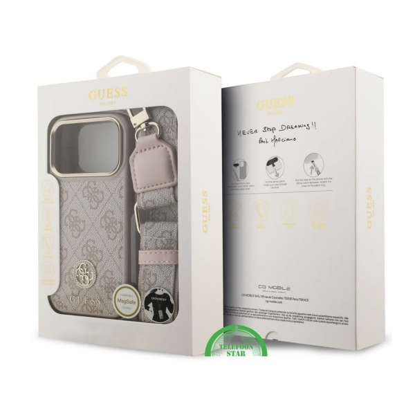 Guess iPhone 18 Pro Max Hoesje met Schouderband &ndash; Stijlvolle Crossbody Case met MagSafe – foto 9
