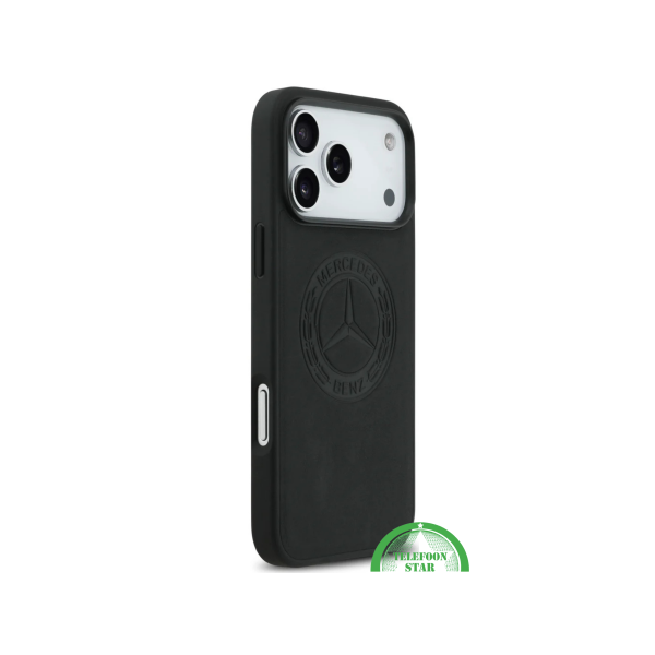 Hoesje iPhone 17 Pro Mercedes-Benz &ndash; Luxe Zwarte Bescherming met Klasse – foto 6