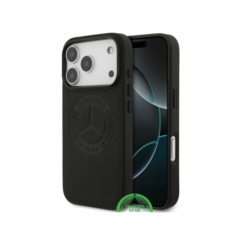 Hoesje iPhone 17 Pro Mercedes-Benz &ndash; Luxe Zwarte Bescherming met Klasse