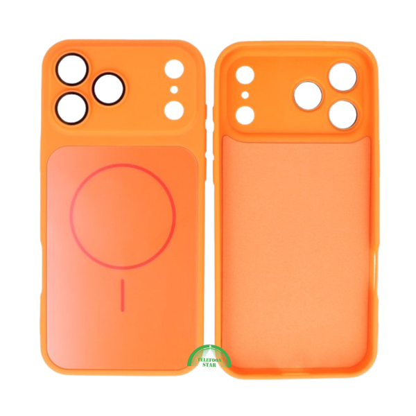 Hoesje voor iPhone 17 Pro Oranje Slank, lichtgewicht en nauwsluitend – foto 4