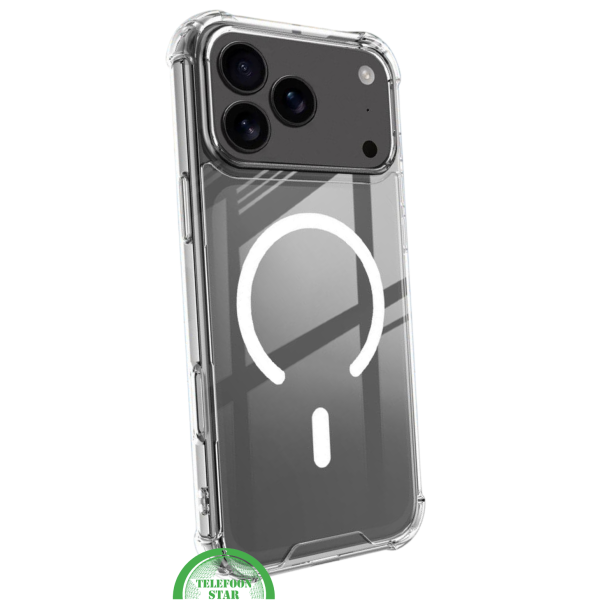 Clear case hoesje voor iPhone 17 Pro Max met MagSafe &ndash; ultra‑dun &amp; stevig, silicone, Slank en flexibel ontwerp | Telefoonstar – foto 4