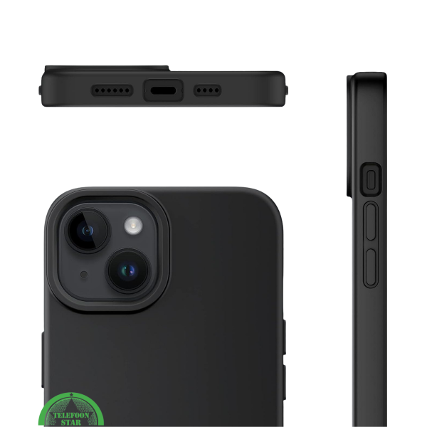 Premium soft-touch siliconen Hoesje voor iPhone 15 Slank, Stijlvol – foto 4
