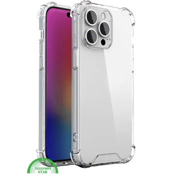 Hoesje voor iPhone 15 Pro Max &ndash; Slank, Sterk & Transparant Shockproof